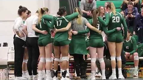 Babson Women's Volleyball vs. Clarkson in NCAA Tou...