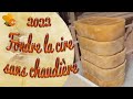  tuto  comment faire fondre la cire dabeilles sans chaudire  cire