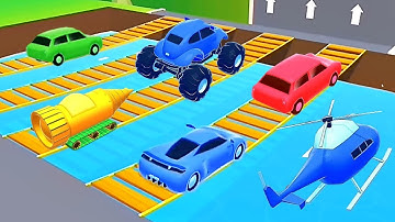 SHAPE SHIFTING Game All Levels Walkthrough Mobile iOS, Android Gameplay Stick Run Levles 999