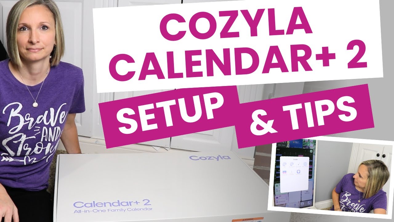 Cozyla Calendar+ 2 Setup & Unboxing | Digital Calendar for Busy Families 📅