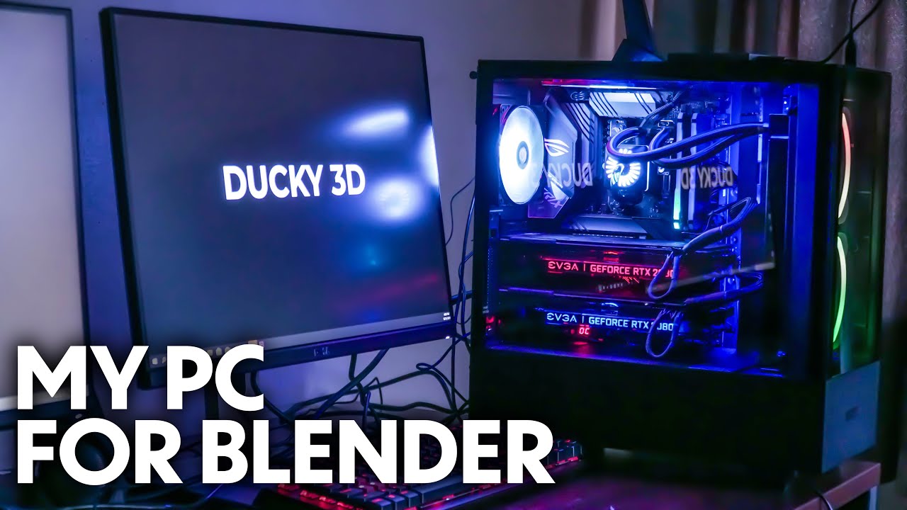 My PC for Blender and Rendering 3D