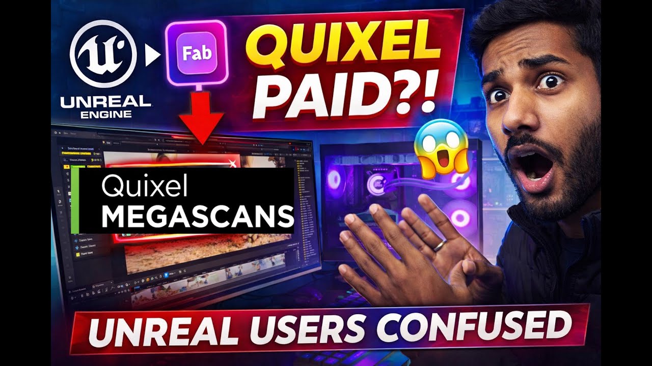 How to Use Quixel Megascans in Unreal Engine After Fab Update (Paid vs ...