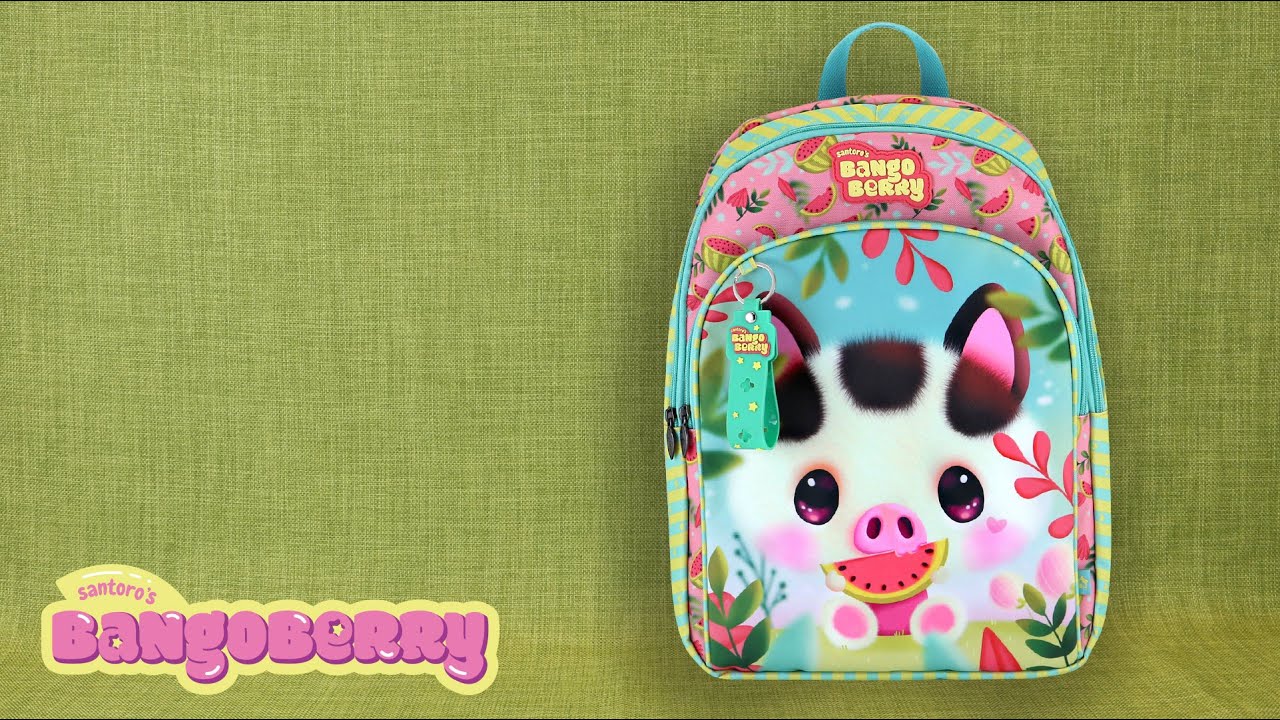 1130BB02 Bangoberry Classic Rucksack Piggy Pig