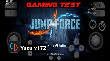 JUMP FORCE Deluxe Edition | Yuzu v172 | Mediatek Dimensity 1200 | Xiaomi 11T Test