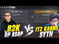 B2k vs itz kabbo  syth     born 2 kill   custom match  free fire