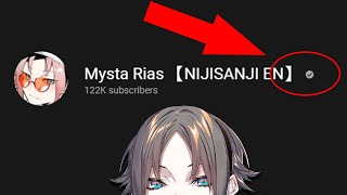 MYSTA GETS VERIFIED ON YOUTUBE✔️【NIJISANJI EN | Mysta Rias】🕵️♂️🦊