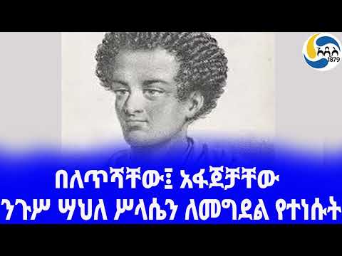 Ethiopia ታሪክ ንጉሥ ሣህለ ሥላሴን ለመግደል የተነሱት Sahle Selassie አዲስ አበባ Haile Melekot