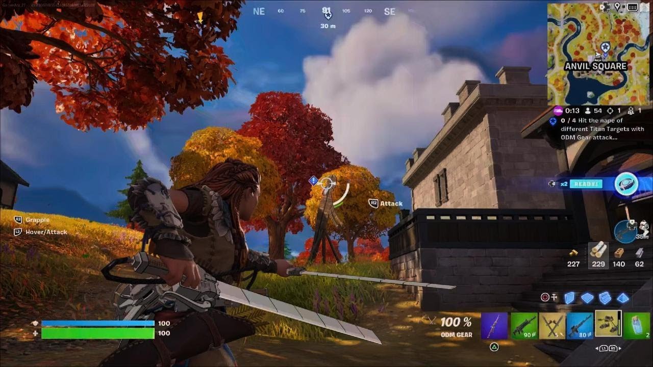 Hit the nape of different Titan targets with ODM Gear Attack! YouTube