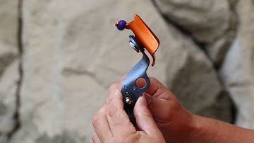 How to use a clipstick/stick clip - rodeo clipping a quickdraw using the Pongoose Climber