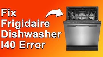 How To Fix Frigidaire Dishwasher I40 Error (Easy Troubleshoot! - How You Can Get Rid Of Error I40)