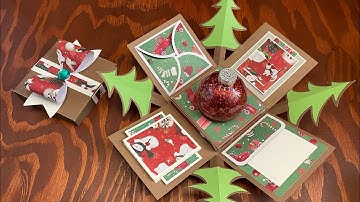 Christmas Explosion Box Assembly Tutorial