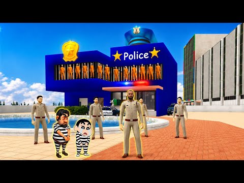Franklin Becomes a Police Officer 🚓 | Indian Bikes Driving 3D