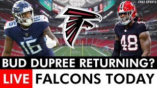 Falcons News & Rumors: Bud Dupree Returning? Trade For Treylon Burks? Winners Under Raheem Morris