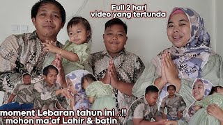 VIDEO TERTUNDA ‼️ MOMENT LEBARAN KELUARGA XL