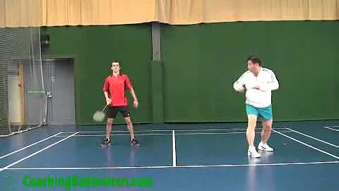 Badminton: Basic Positioning Practice for Doubles - DayDayNews