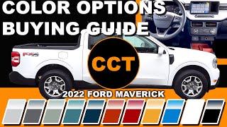 2022 Ford Maverick - Color Options Buying Guide