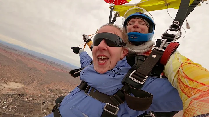 SHARI RIVERA - Tandem Skydive in Las Vegas at Skyd...