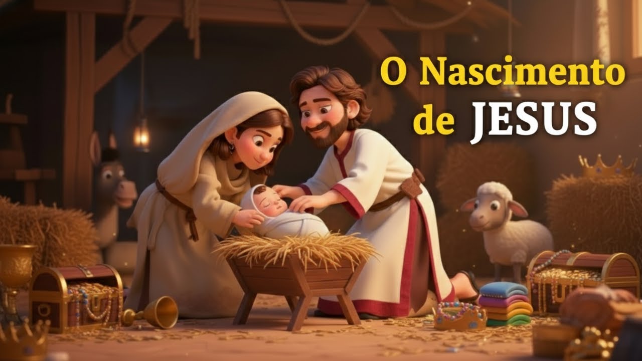 O Nascimento de Jesus I História Bíblica Animada