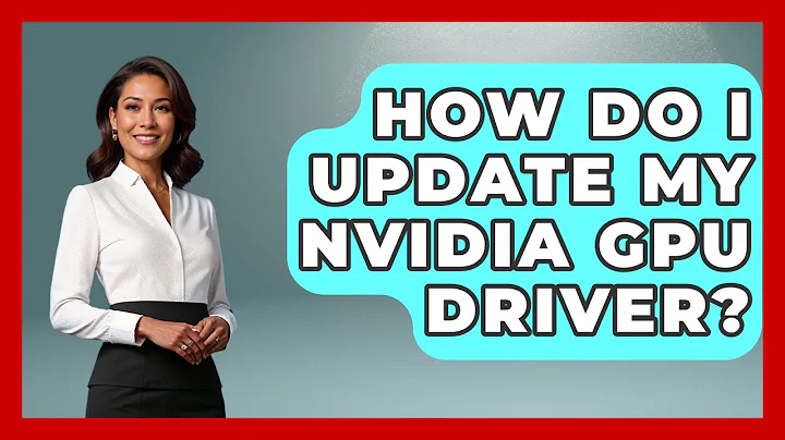 How Do I Update My Nvidia GPU Driver? - Your Computer Companion