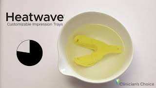 Demonstration of the Heatwave Customisable Impression Tray