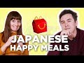 Foreign YouTubers Try Japanese McDonalds Happy Meal For The First Time