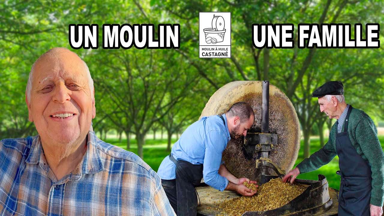 Ils FABRIQUENT de l’huile de noix comme au XIXe SIÈCLE… et c’est INCROYABLE !