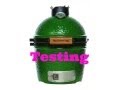 Test  review  big green egg mini  pitmaster x
