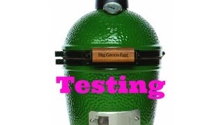 TEST - REVIEW - BIG GREEN EGG MINI - Pitmaster X