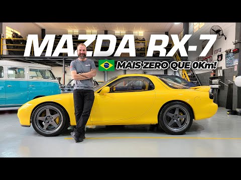 Mazda RX7 2022 modelo 1993 | Restauração INACREDITÁVEL! E vou levar um VW by Deni para os EUA!
