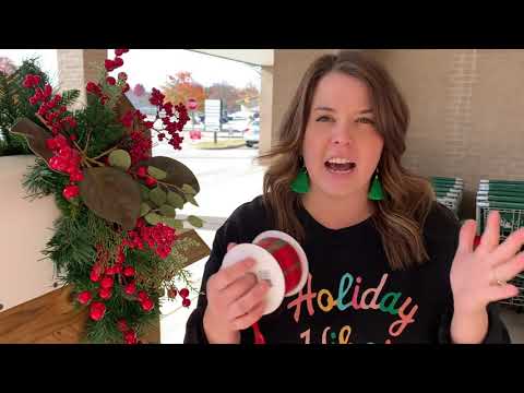 How to decorate your mailbox for Christmas with greenery, ribbon and berries with Anna