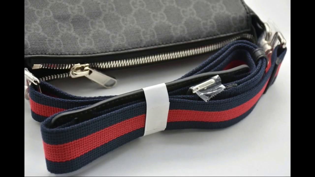 GUCCI man bag Review - YouTube