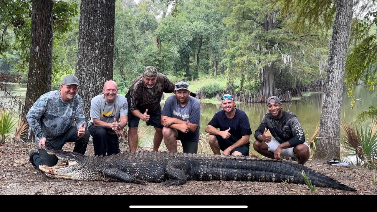 2023 alligator hunt, Nebraska crew YouTube