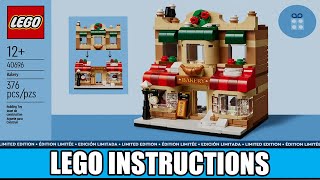 LEGO Instructions - Promotional - 40696 - Bakery - Gift with Purchase