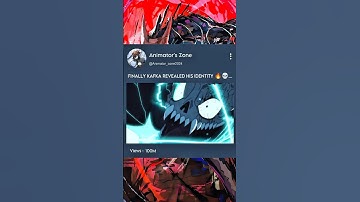 Finally kafka revealed his identity 🔥💀|| Kaiju no. 8 || #anime #shorts #kaijuno8 #animemoments