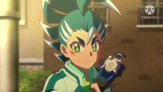 Beyblade burst sparking ep 11 valt and hyuga vs Free and hikaru