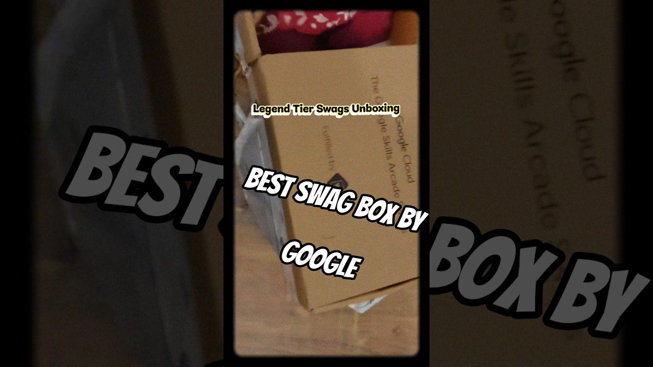 ⁣Legend Tier Unboxing Google Cloud Arcade #shorts #ytshorts #qwiklabsarcade2026 #googleswags