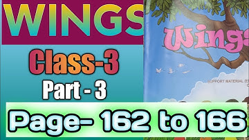 Wings class 3 Part-3 page 162 - 166 @StudyMapping