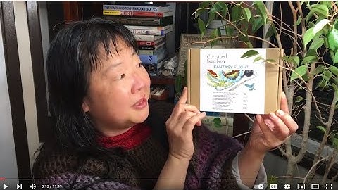 Curated Bead Box - November 2021 - Fantasy Flight - Unboxing and Finished Jewelry