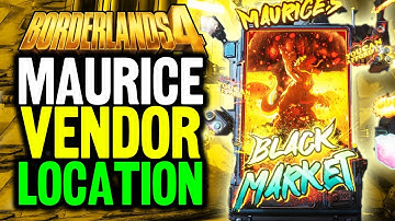 Maurices BLACK MARKET Vendor Guide - November 27th 2025 (Borderlands 4 Guide)