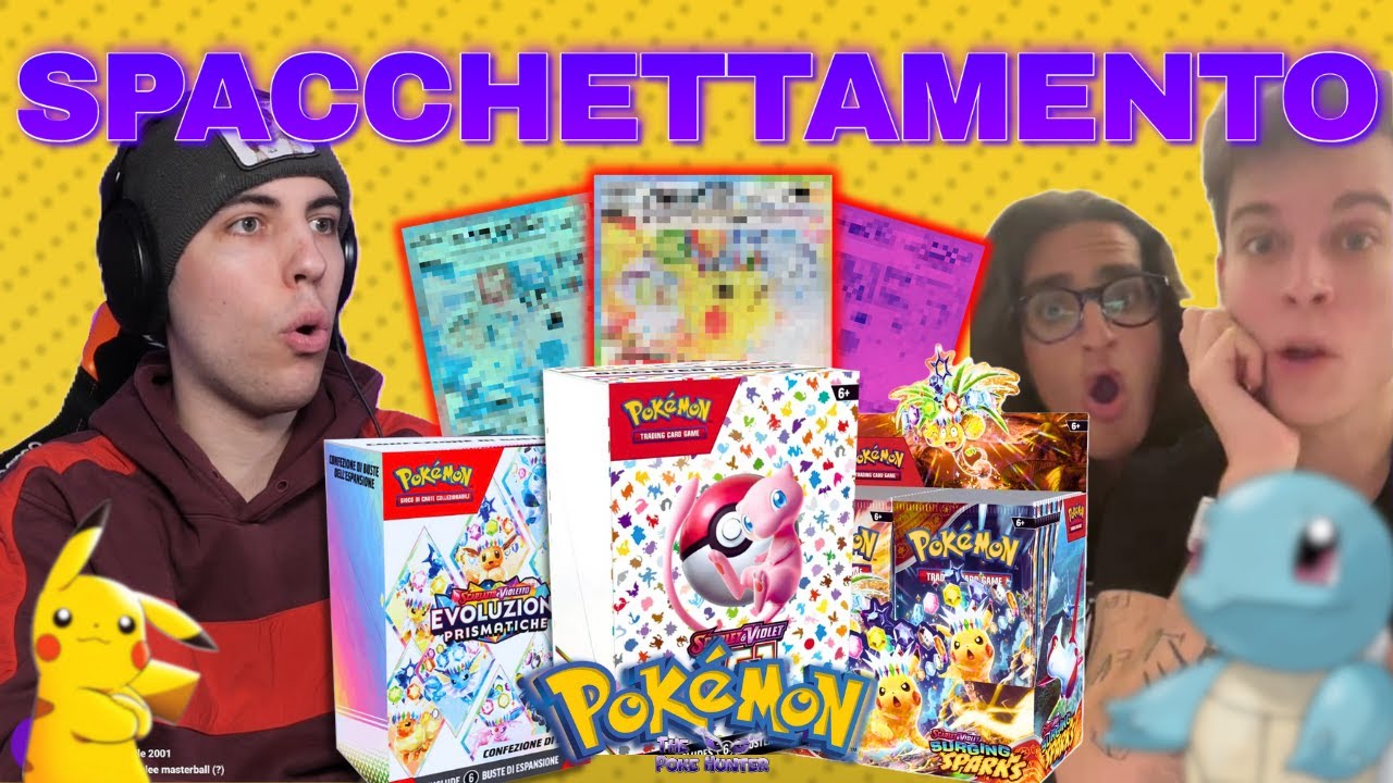 UNBOXING FOLLE con GrenBaud, Jody e KingAsh! Mystery Box + Evoluzioni Prismatiche! 🎁✨