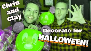 Chris And Clay Decorate For Halloween
