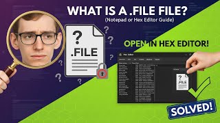 What is a FILE File? (Notepad or Hex Editor) screenshot 2