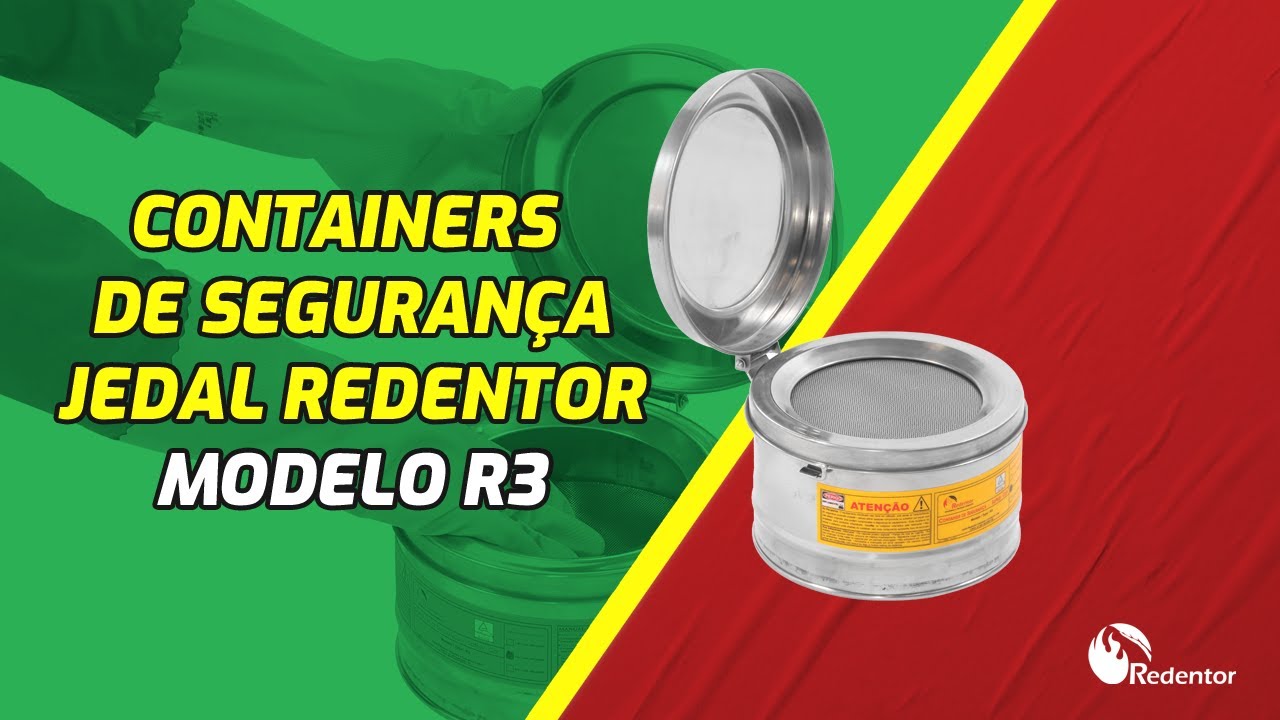 R3 Containers Container de Segurança - Modelo R3 - Jedal Redentor - YouTube