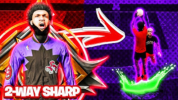 My LEGEND 2 WAY SHARP is INSANE on nba 2k20..