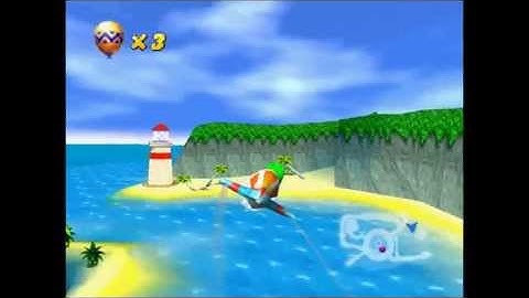 Diddy Kong racing N64 Walkthrough 1 - Hidden balloons