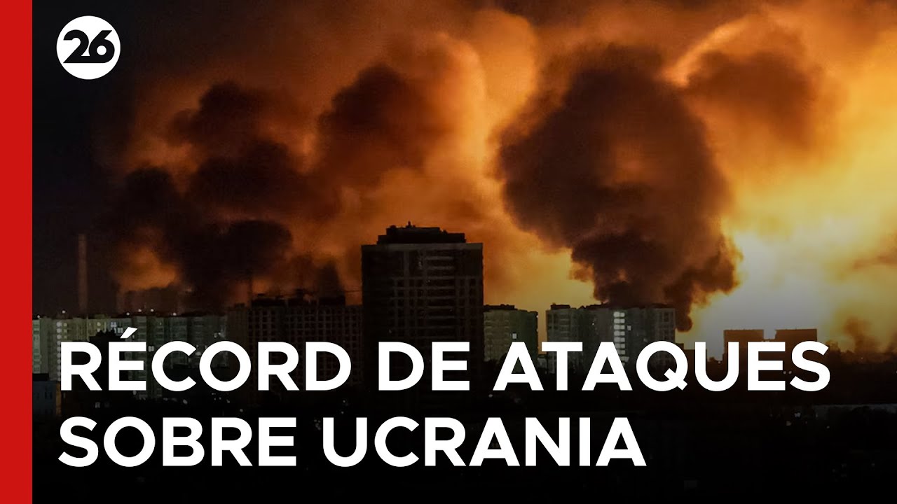 🇺🇦 ATAQUE MASIVO | Rusia lanza 2.000 drones y 116 misiles contra Ucrania