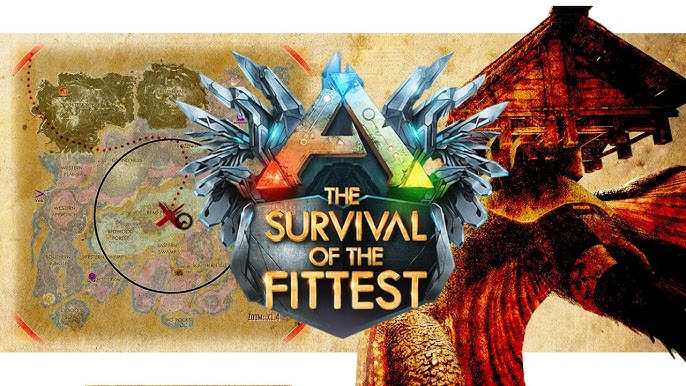 ARK: The Survival of the Fittest is releasing in a few days! Who's hyped?  Just made a quick artwork for the occasion 🦖❤️ : r/playark