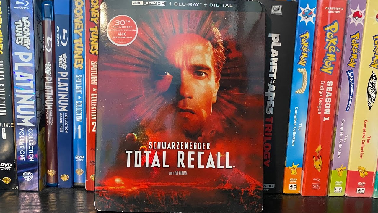 Total Recall 30TH Anniversary Edition 4K Blu-Ray Unboxing