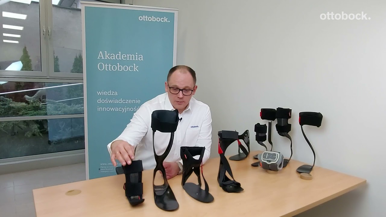 Podstawowe ortezy na opadającą stopę w fazie wczesnej i przewlekłej