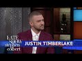 Justin Timberlake And Stephen Harmonize The National Anthem